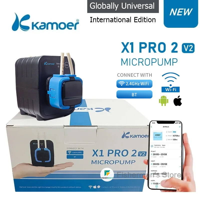 Marine Aquarium Equipment - Kamoer bronchPRO 2 V2-Pompe doseuse pour