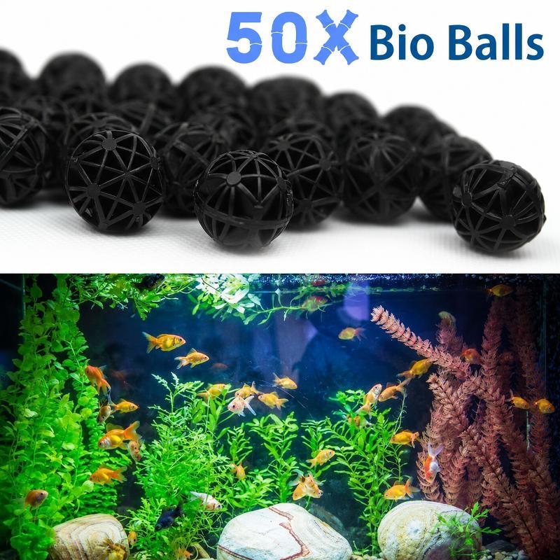 Aquael Filter Fzn - 50 pièces de boules filtrantes biologiques