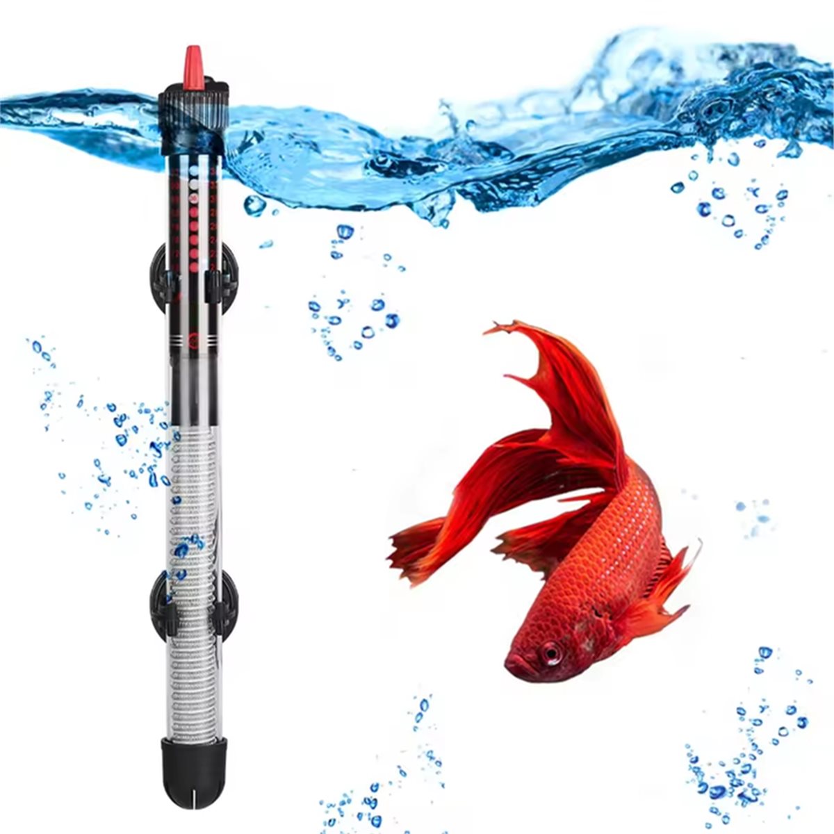Aquarium & Marine Science Center - (A02R) Chauffe-eau submersible pour aquarium 25-300W,