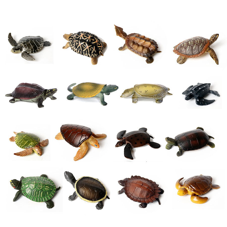 Aquarium Marina - Miniature tortue de mer réaliste pour