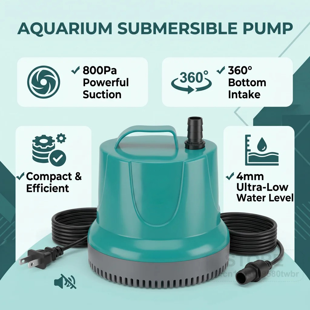 Pompe d'aquarium submersible 8 - Marine Aquarium Equipment avis et prix