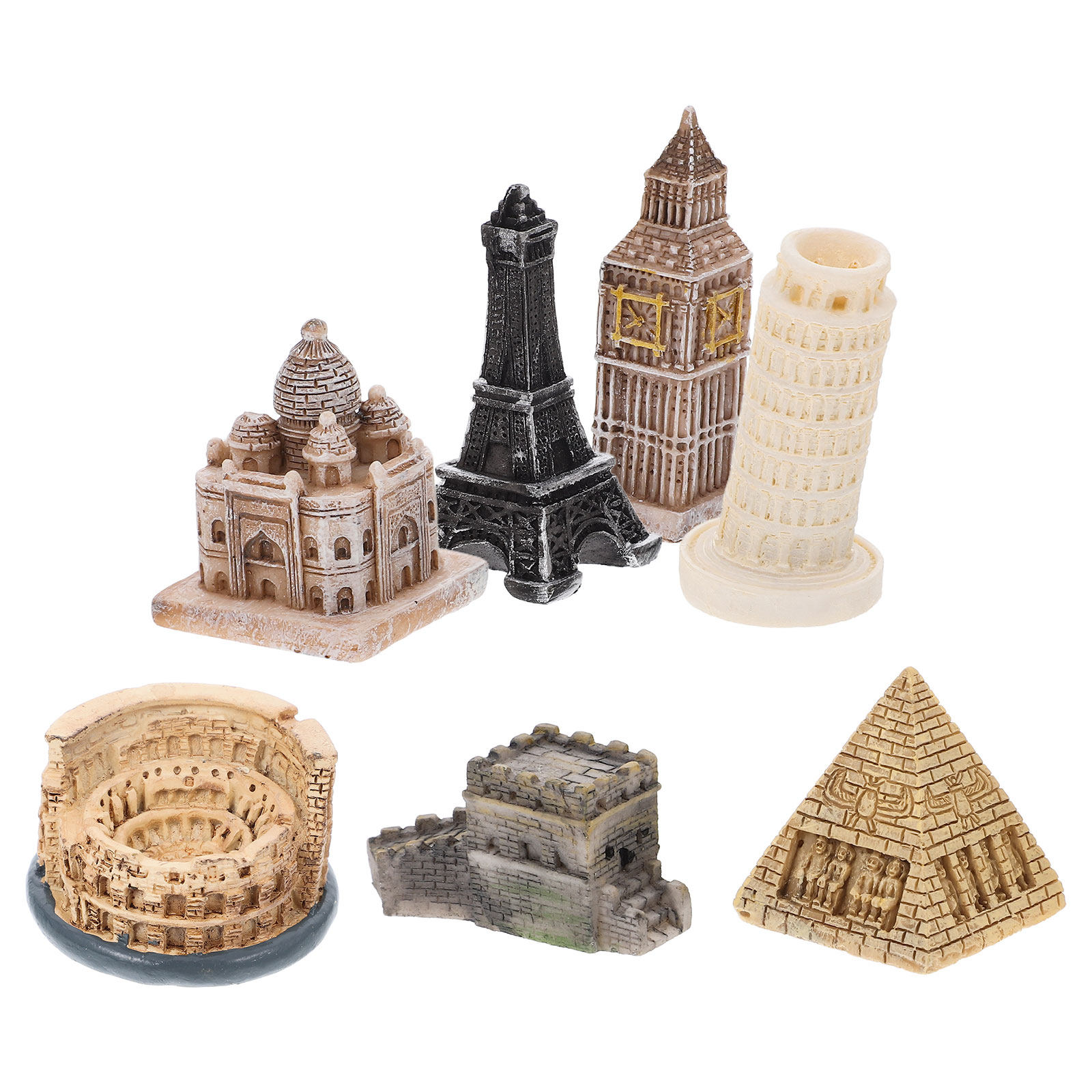 Ensemble de 7 statues romaines - Aquarium & Marine Science Center avis et prix