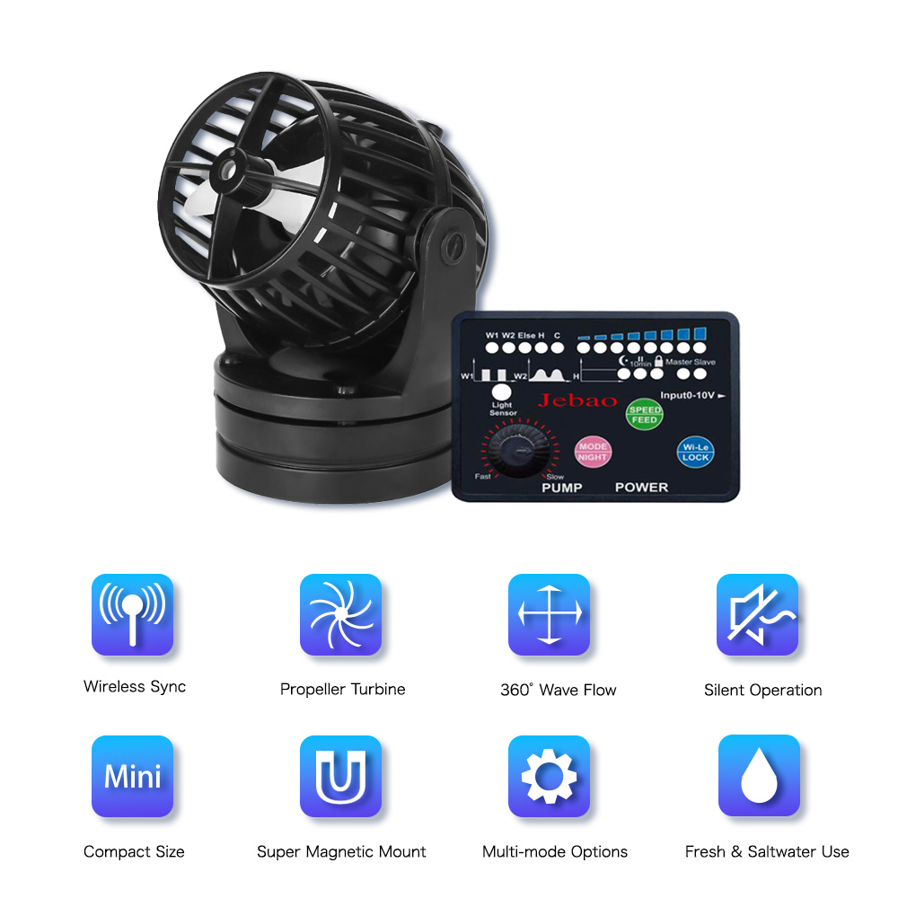 Pompe à vagues Jebao Jecod SW- - Marine Aquarium Equipment avis et prix