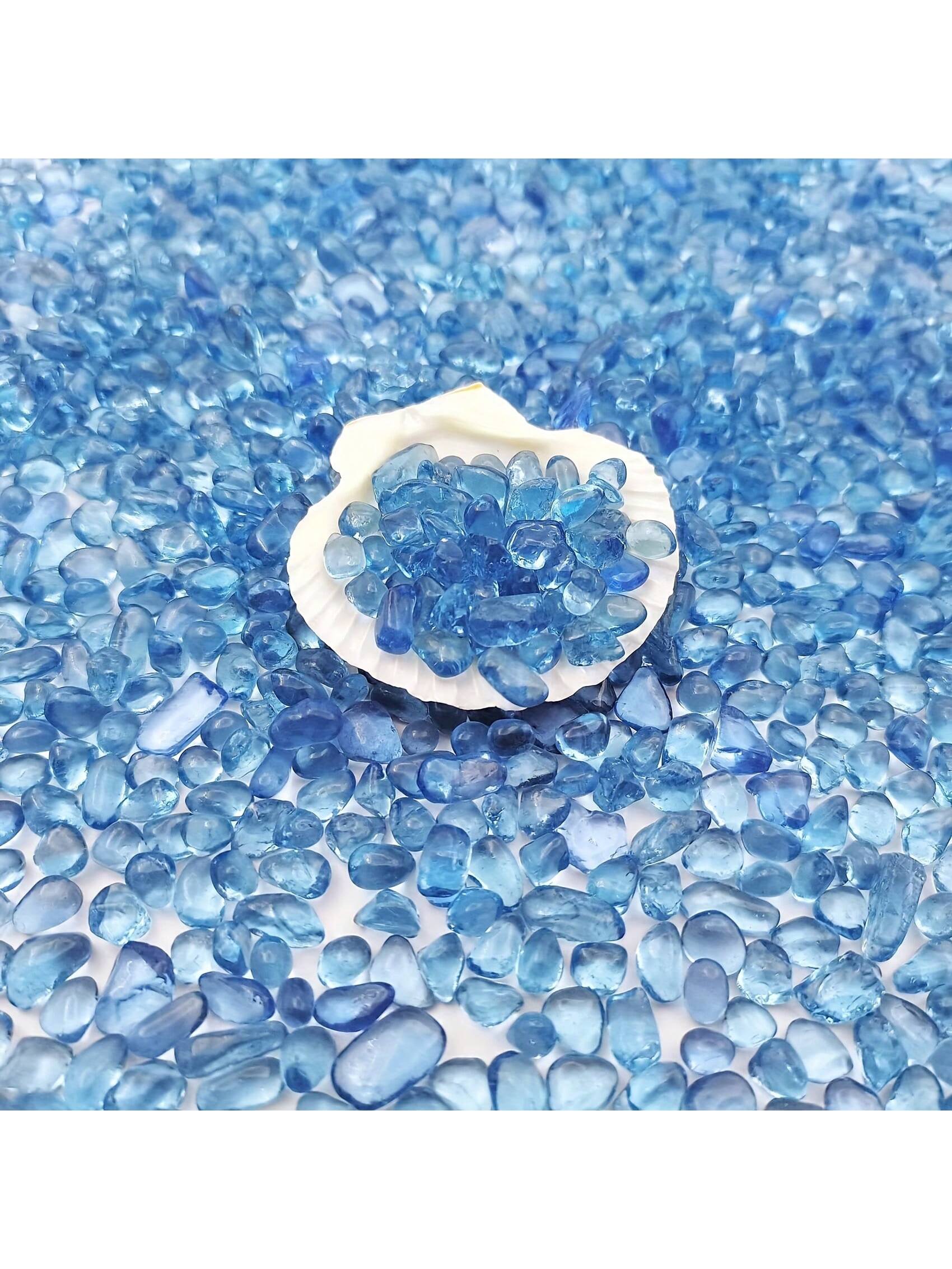 Gravier de verre bleu 3 4mm, p - Marine Aquarium Gravel avis et prix